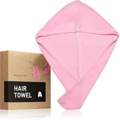 BrushArt Home Salon Pink Hair Towel