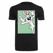 Merchcode Majica Looney Tunes Bugs Bunny Funny Face  miks boja / crna
