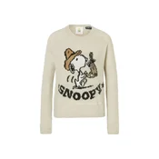 PRINCESS GOES HOLLYWOOD Pulover Snoopy Western Intari siva/črna/bela
