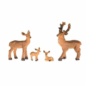 Rayher. Jelen, srna, bambi, set 4, 9.5cm