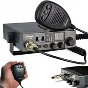 slomart Luiton LT-298 ASQ CB radio za avto, napajalnik v vtičnico za vžigalnik, črn