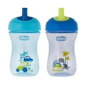 Chicco Advanced Blue mug 12 m+ 266 ml