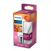 slomart led svetilka philips 8719514324114 bela d 100 w