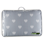 Bubaba by FreeON posteljnina 6-delna srca grey