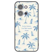 Silikonski črni ovitek za Xiaomi Redmi 15C 5G - Slow Tide