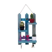Aberto Design Polica za ključeve 213, 40x23x9cm, Plava