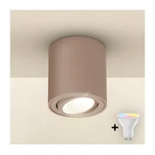 Brilagi - LED RGBW prigušiva ugradna spot svetiljka MIA 1xGU10/4,8W/230V 84x80 mm bež