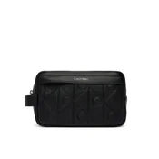 Calvin Klein Neseser Xl Emblem Aop Embo?Ss Dopp Kit LV04D1179G Crna