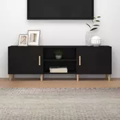 TV ormaric crni 150 x 30 x 50 cm od konstruiranog drva