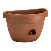eoshop Cvetlični lonček SIESTA samozalivanje freska plastike 29x18cm