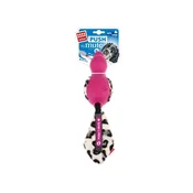 GiGwi Igracka za pse patka sa plišanim repom Pink 30 cm