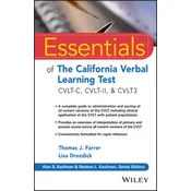 Essentials of the California Verbal Learning Test