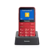 PANASONIC mobilni telefon KX-TU155, Red