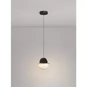 DORIN LED VISILICA CRNA/STAKLO 7W IP20 2700K TRIAK PRIGUŠLJIVA NL9214171