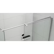 ESCA univerzalni stenski nosilec za tuš zaslon 1400 mm, krom - 200 cm - Polysan - ESCA - 24 - 14
