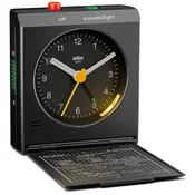 Braun BC 05 B Quartz Foldable Alarm Clock Black