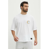 Pamucna majica Champion za muškarce, boja: bijela, s aplikacijom, 219999