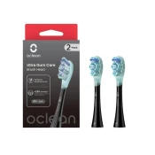 Oclean Nastavek Ultra Gum Care - 2 kos Črna, za električno zobno ščetko