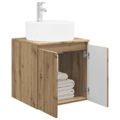 vidaXL vidaXL Umivalnik s pritrditev na steno Artisan hrast, (5000246142)