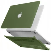 GS Trdi ovitek za MacBook Neo 13 Quicksand, zelen