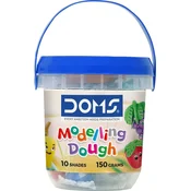 DOMS N80583 Otroška modelirna masa Mešajte 10 x 150 g