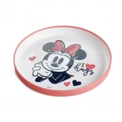 Otroški krožnik Stor Disney Minnie Mouse Heart Full - nedrseč, dvobarven (10793)