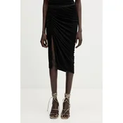 Rick Owens Lilies asimetrično krilo viskozno