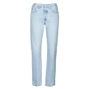 Levis 501 CROP Modra