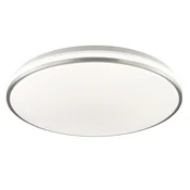 Brilliant LED stropna svetilka Avalis bela/ščetkano aluminijasto O 38 cm