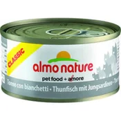 ALMO NATURE Tuna s sardinami - konzerva 6x70g