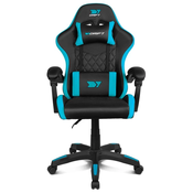 DRIFT Igralni stol Drift Dr35Bl Pc oblazinjen sedež črna, modra, (21612112)