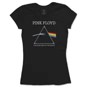 Pink Floyd Dark Side of the Moon Refract Black S Ženske Majica