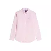 Tommy Jeans Srajca  roza / bela