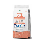 Monge All Breeds Puppy and Junior Salmon and Rice 15kg