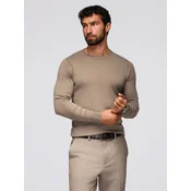 Ombre Classic mens sweater with round neckline - black