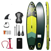 TooMuch MOTION 10’10” 2u1 SUP i Kajak - 330 cm - 84 cm - 15 cm - Drop-Stitch - Jednoslojna (Single Layer) - 160 kg - 9.5 kg - 15 psi - Razlicite vodene uvjete - All Around - Slide-in peraja