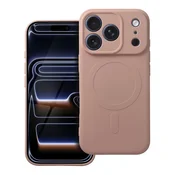 SILIKONSKI OVITEK MagSafe za iPhone 17 Pro Max|18 Pro Max, roza