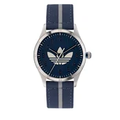 Ročna ura adidas Originals Code Four Watch AOSY23041 Srebrna