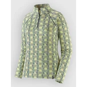 Patagonia Cap Mw Zip Neck Base Layer Top blue sage
