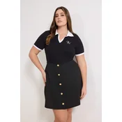 Trendyol Curve Ženska bluza Tbbss25Af00059, Crna