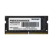 Memorija SODIMM DDR4 4GB 2666MHz Patriot Signature Single Channel PSD44G266641S