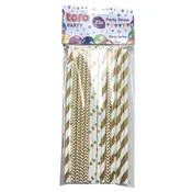 PAPIRNATE SLAMICE 19,7 CM, 25 KOSOV ZLATA FOLIJA 3ASS