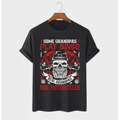 MAFIMI Majica Ride Motorcycles, Crna