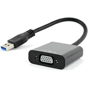 Gembird Adapter USB 3.0 na VGA crna boja | AB-U3M-VGAF-01