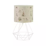 Decija stona lampa KIDS ROOM 1xE27/60W/230V precnik 18 cm sa životinjicama