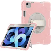 Ohišje za iPad 3/2/1/Pro 11 s stojalom in držalom za pisalo Roza