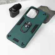 Maska Hard Ring za Xiaomi Redmi 13C tamnozelena