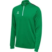 moški pulover hmlAUTHENTIC HALF ZIP SWEAT