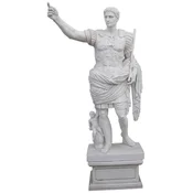Casa Padrino Antique Style Marble Sculpture Roman Gray H. 220 cm