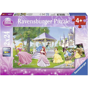 Ravensburger Princess Charming Puzzle 2x24 kosov